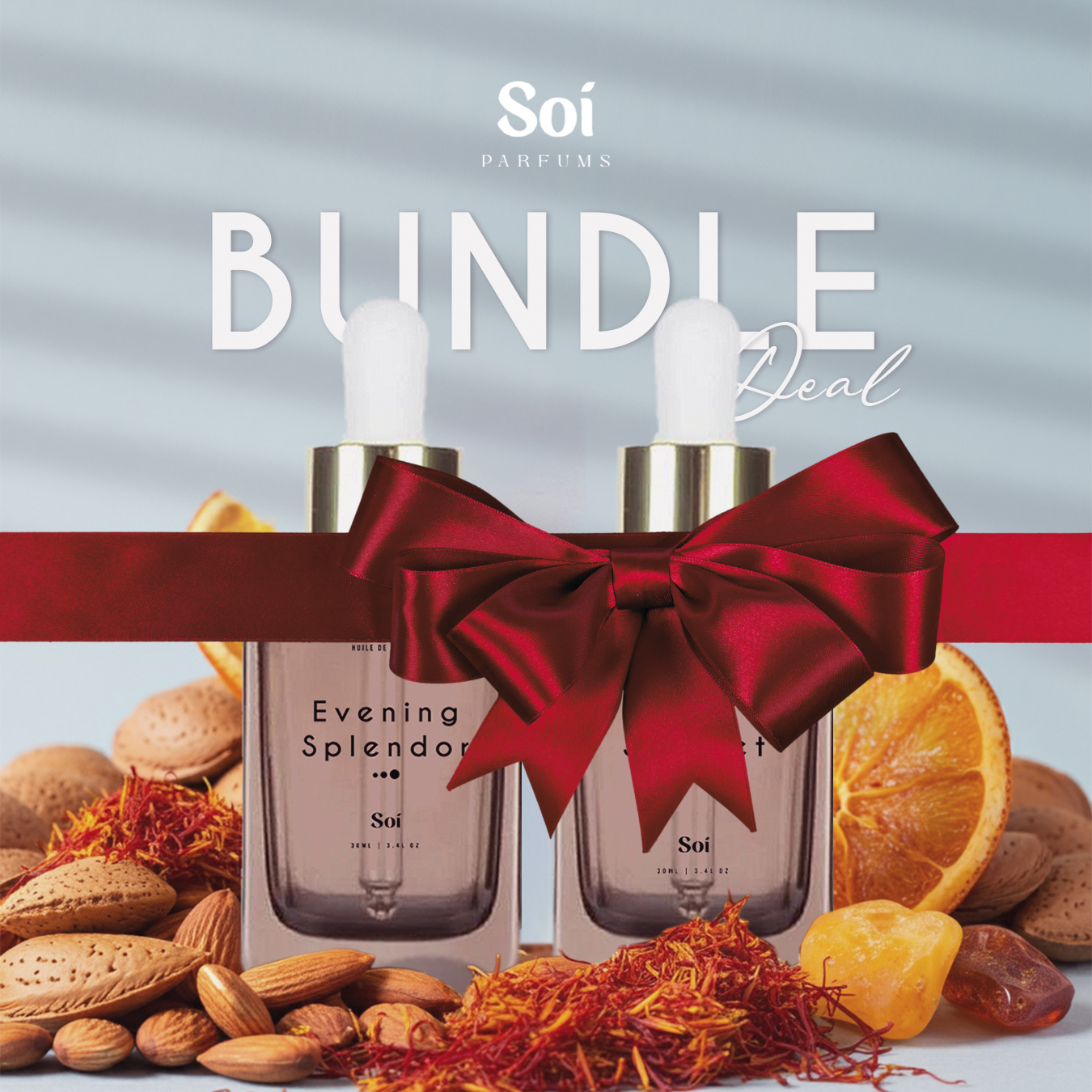 GIFT SET-ONE PERFUME OIL + ONE PERFUME OIL